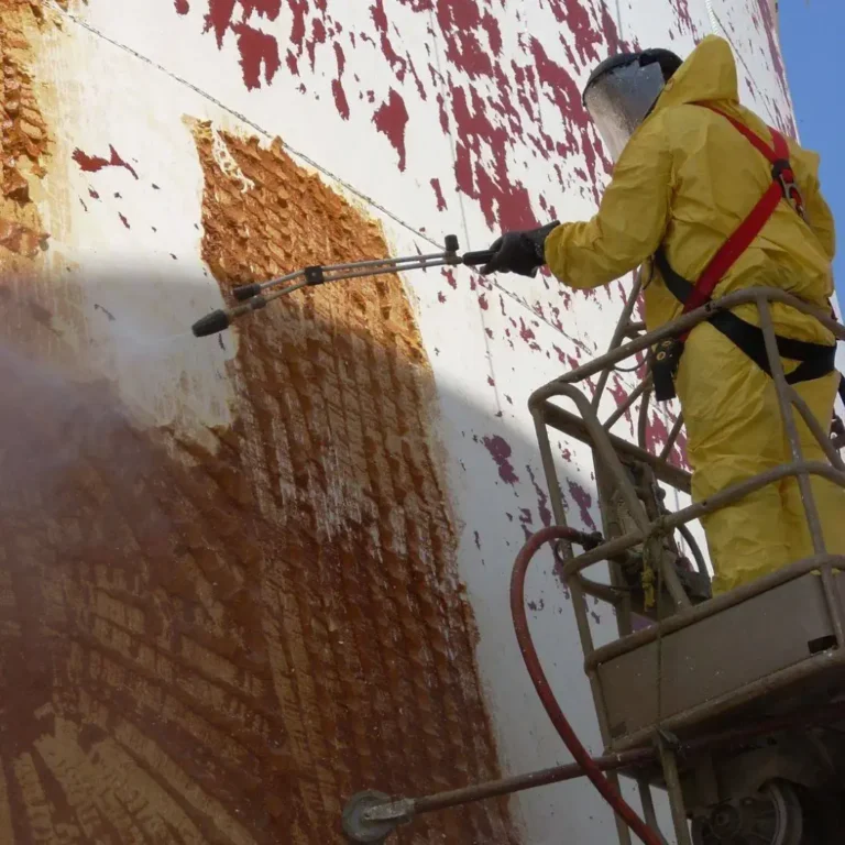 Pressure_Washing_of_Tank_Exterior